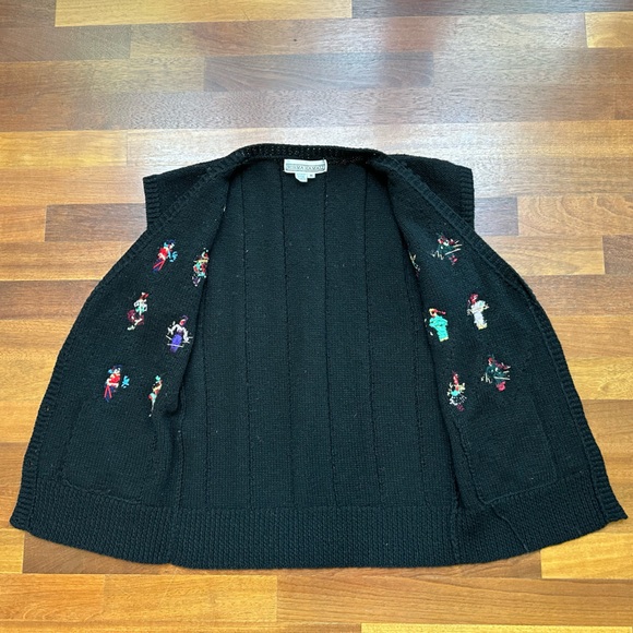 Vintage Norma Kamali Wool Sweater Vest - Picture 5 of 7